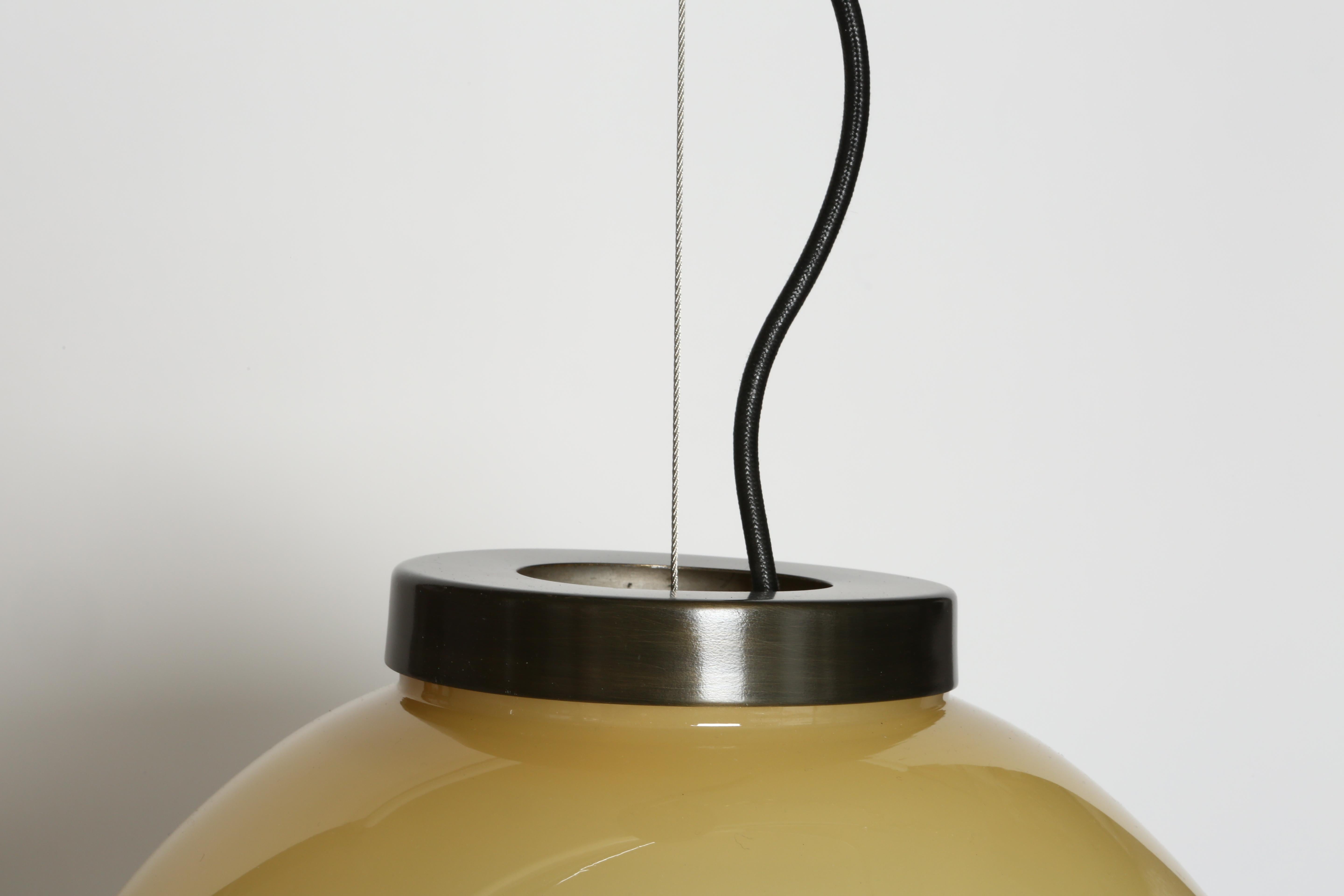 Murano ceiling suspension by Vistosi, Large Italy circa 1960s For Sale 1