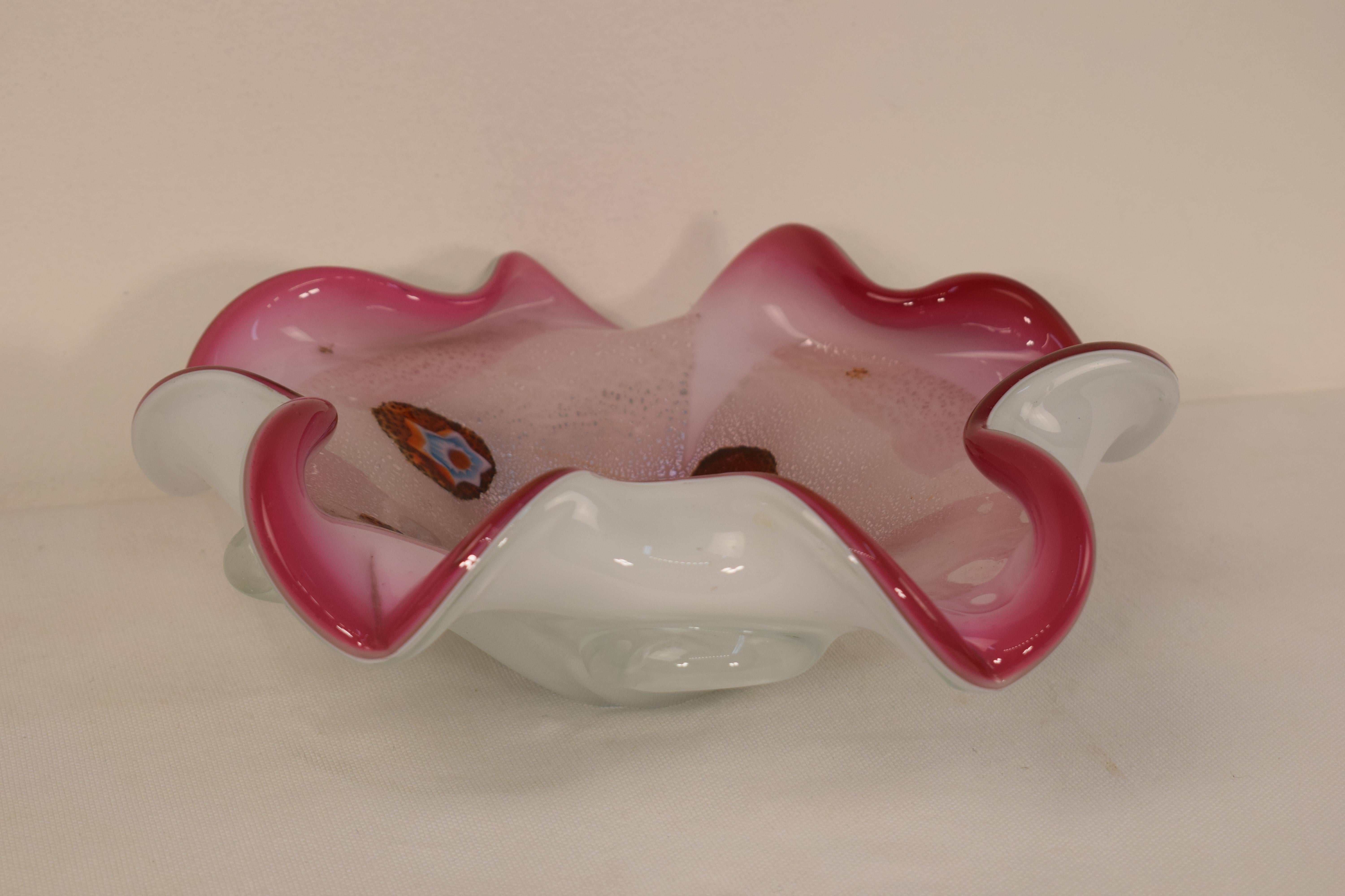 Mid-Century Modern Murano Centerpiece, Fratelli Toso Attributed, 1970s For Sale