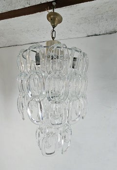 Murano Chandelier by Angelo Mangiarotti, 1960's
