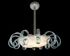 Murano Chandelier by Barovier, 1950s