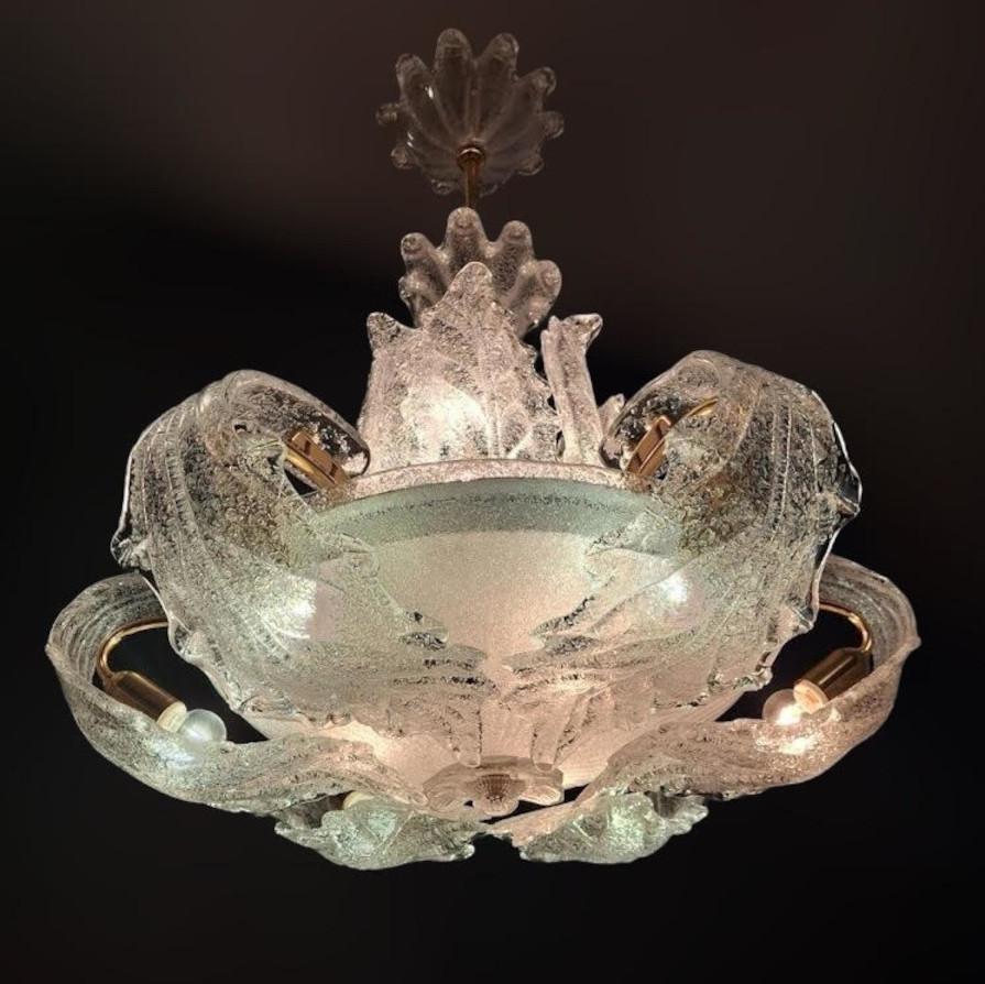 Murano Chandelier by Barovier e Toso 2