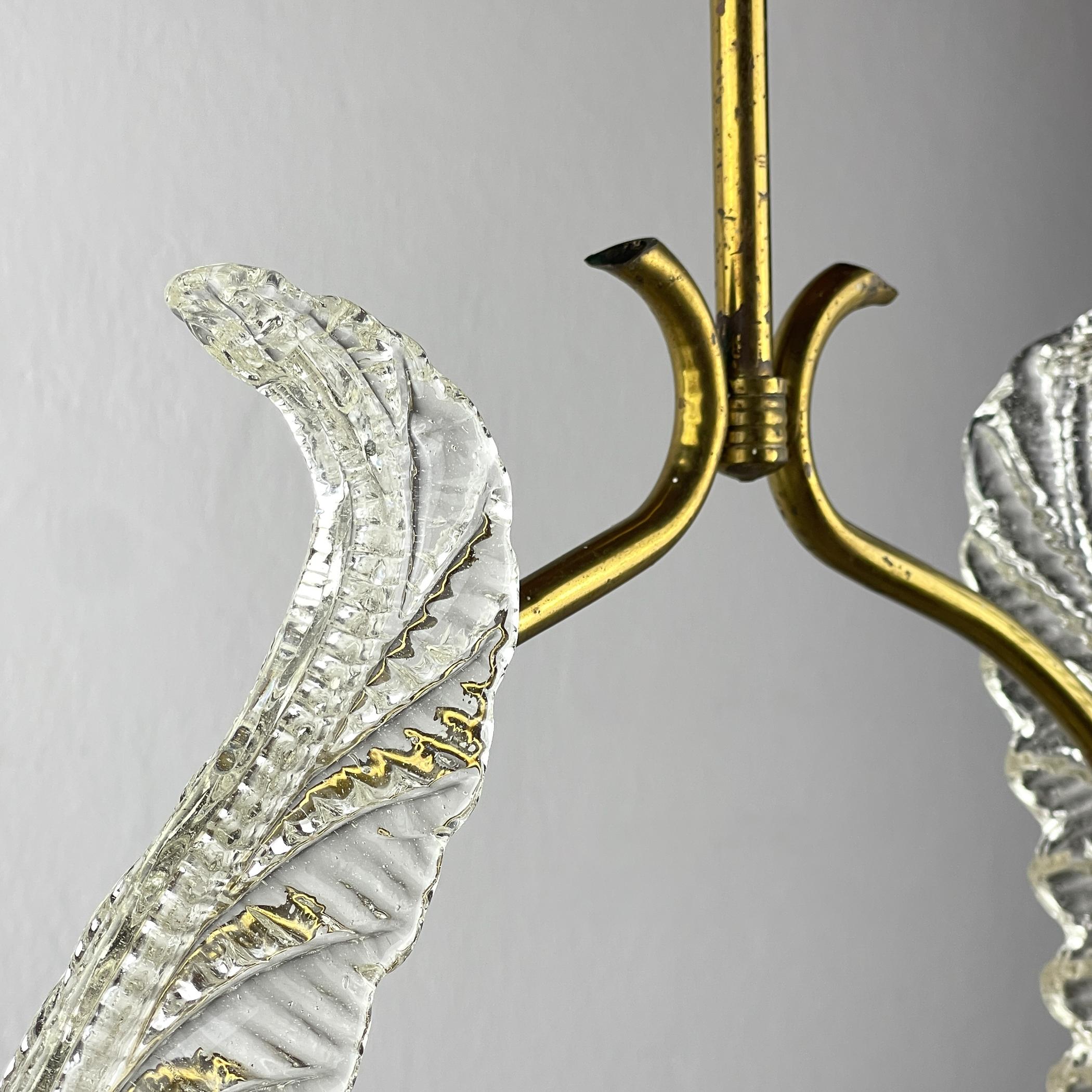 Lampadario di Murano di Ercole Barovier Barovier&Toso, Italia anni '1930 in vendita 6
