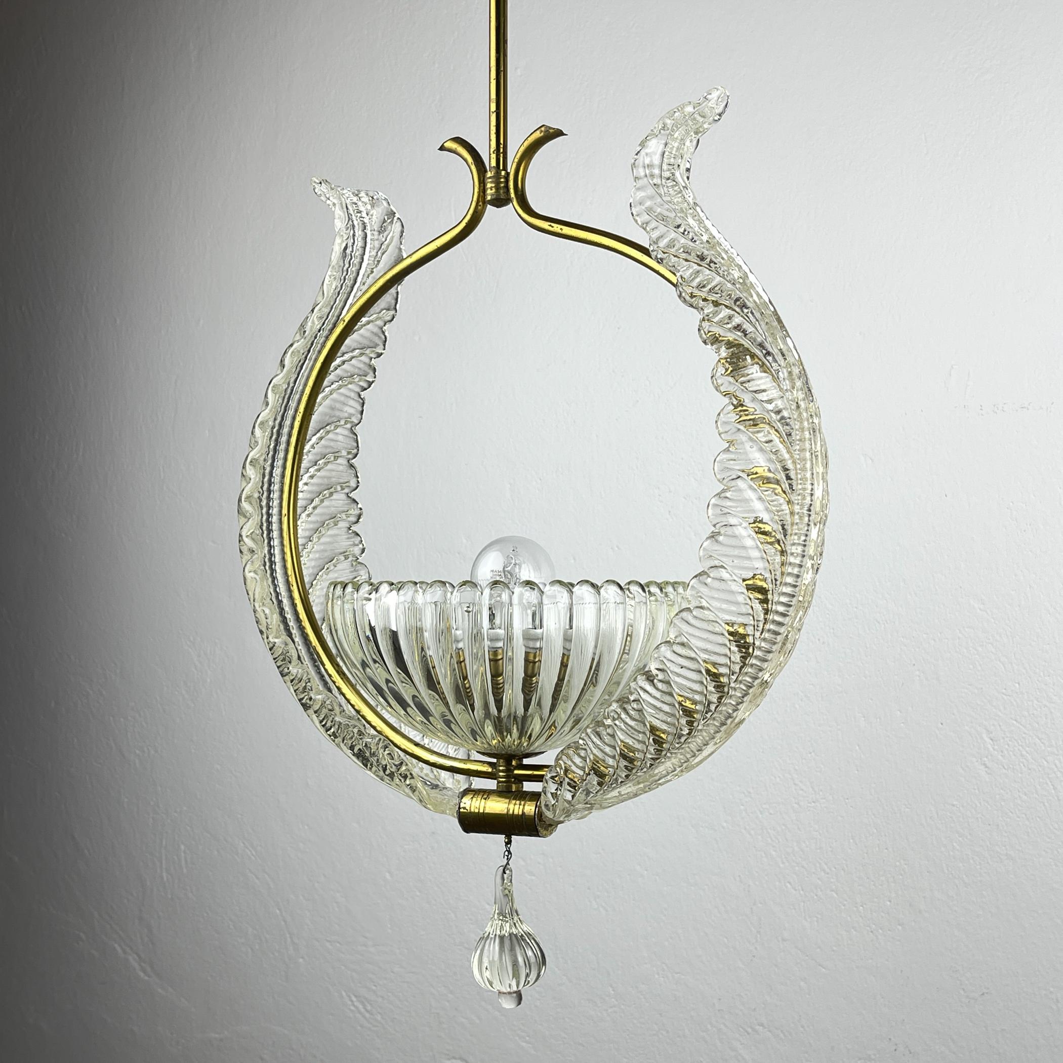 Lampadario di Murano di Ercole Barovier Barovier&Toso, Italia anni '1930 in vendita 12