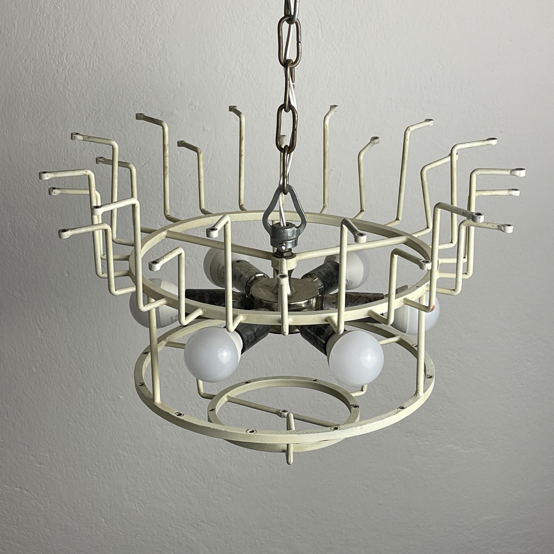 Lustre de Murano par Flavio Poli pour Seguso, Italie, années 1960 en vente 5