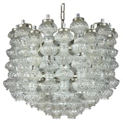 Murano chandelier by Flavio Poli for Seguso, Italy, 1960s