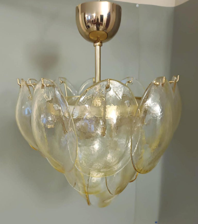 Mid-Century Modern Murano Chandelier by La Murrina, 2 Available For Sale