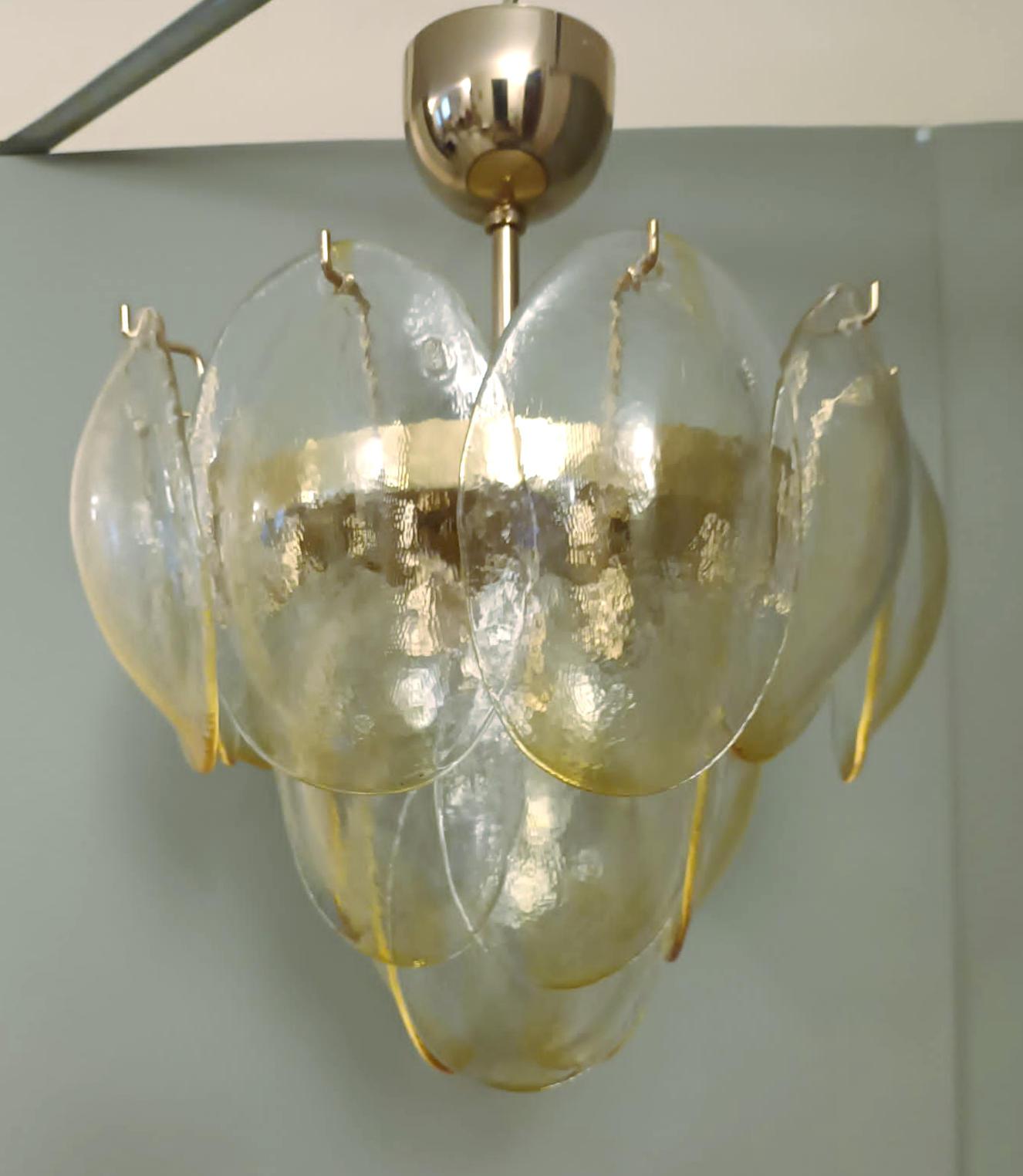 Italian Murano Chandelier by La Murrina, 2 Available For Sale