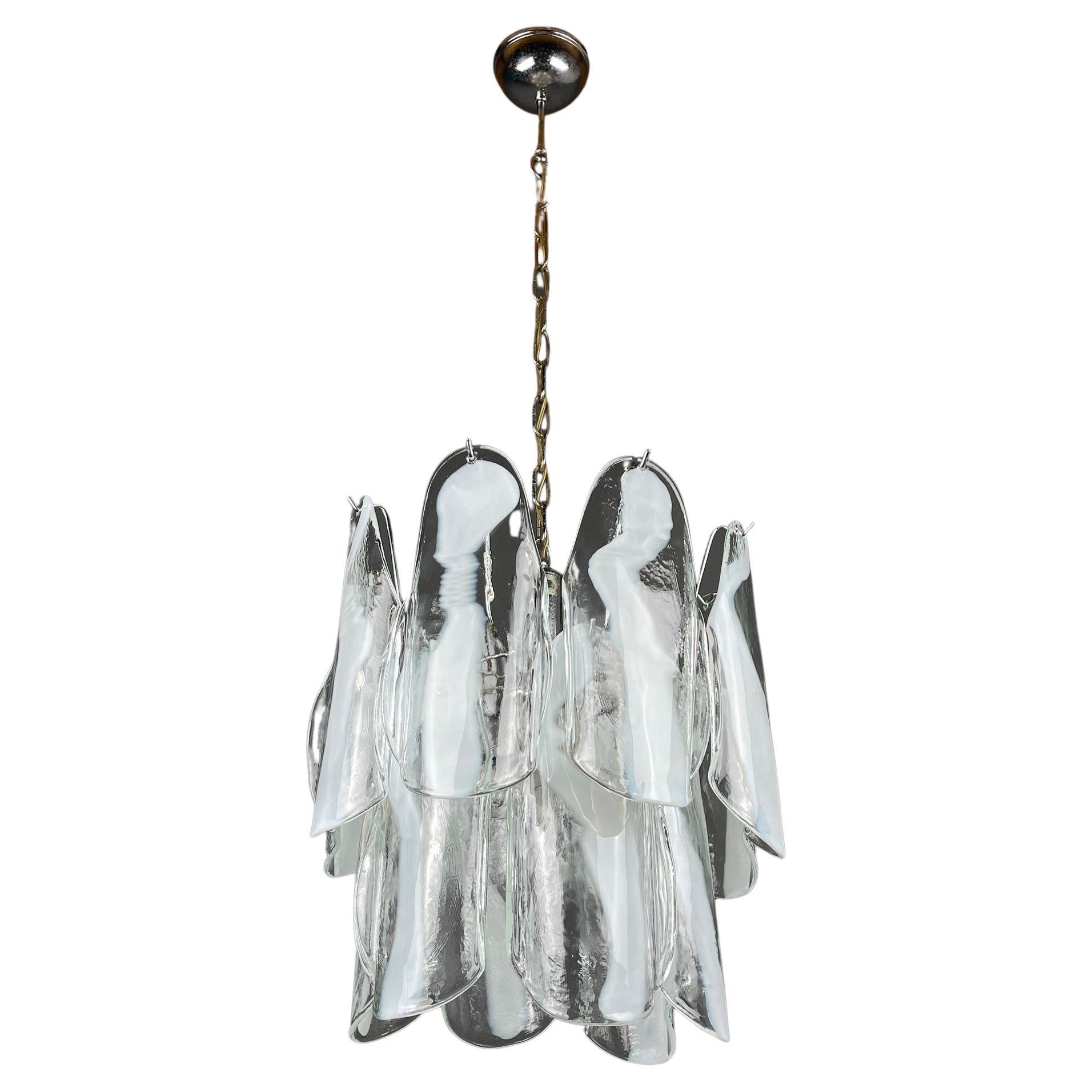 Murano chandelier by Mazzega Italy 1960s 