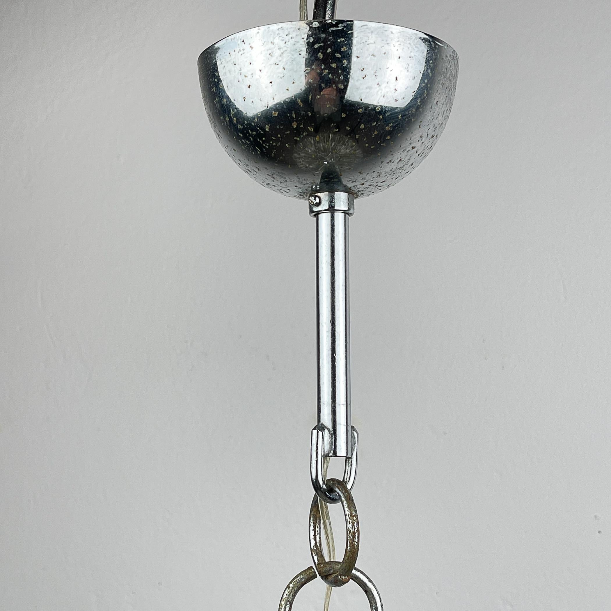 Murano chandelier by Mazzega Italy 1970s For Sale 10