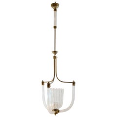 Murano Chandelier by Seguso, circa 1940