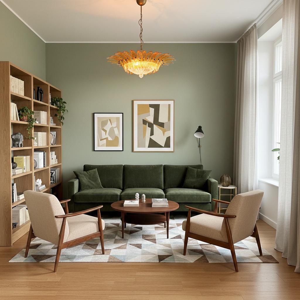 Murano Chandelier / ceiling light Original Palmette, AMBER glasses In condizioni buone in vendita a Gaiarine Frazione Francenigo (TV), IT