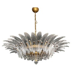 Murano Chandelier / ceiling light Original Palmette, clear glasses