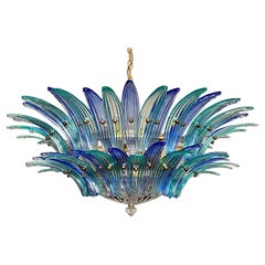 Murano Chandelier / ceiling light Original Palmette, two levels