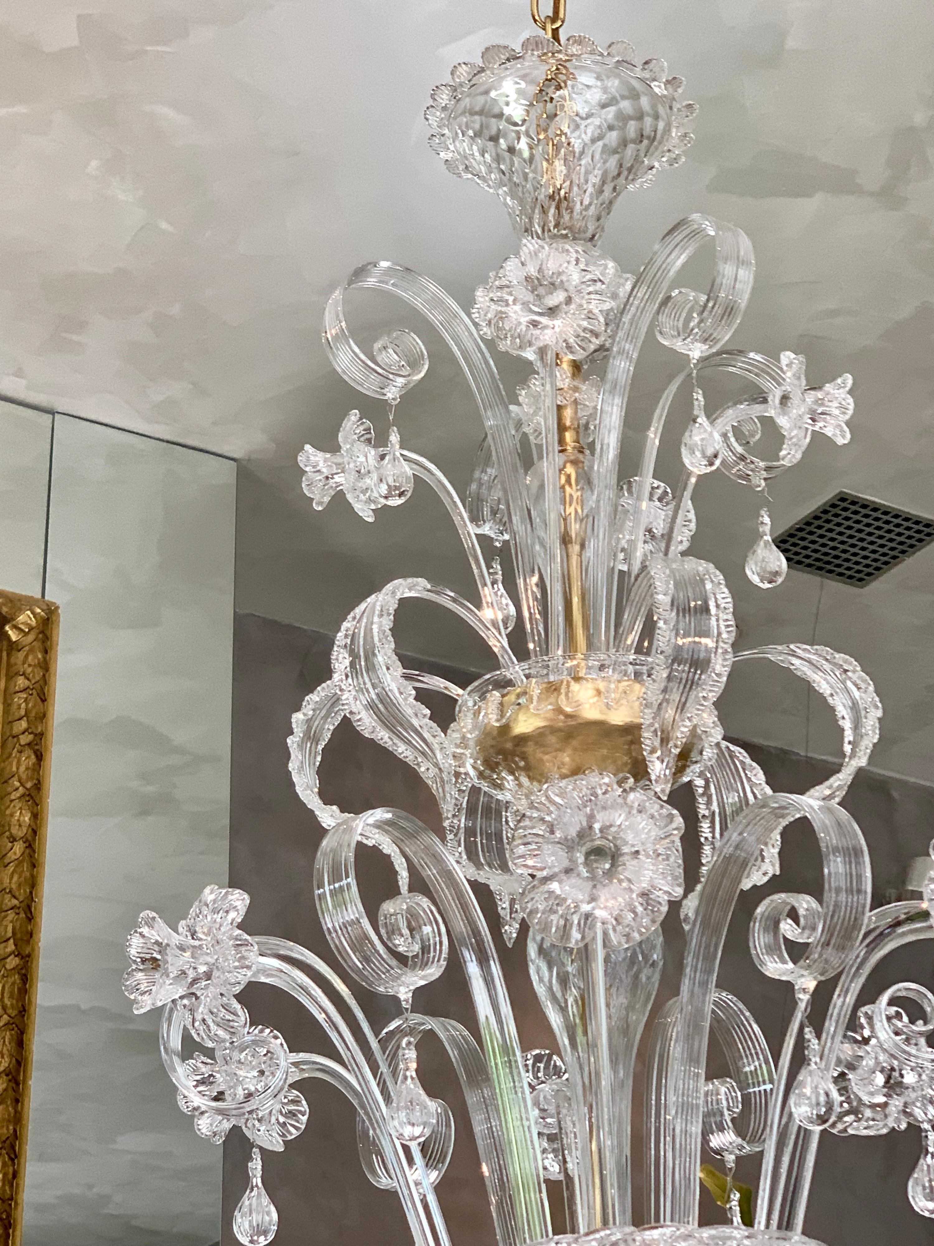 Hand-Crafted Murano Chandelier