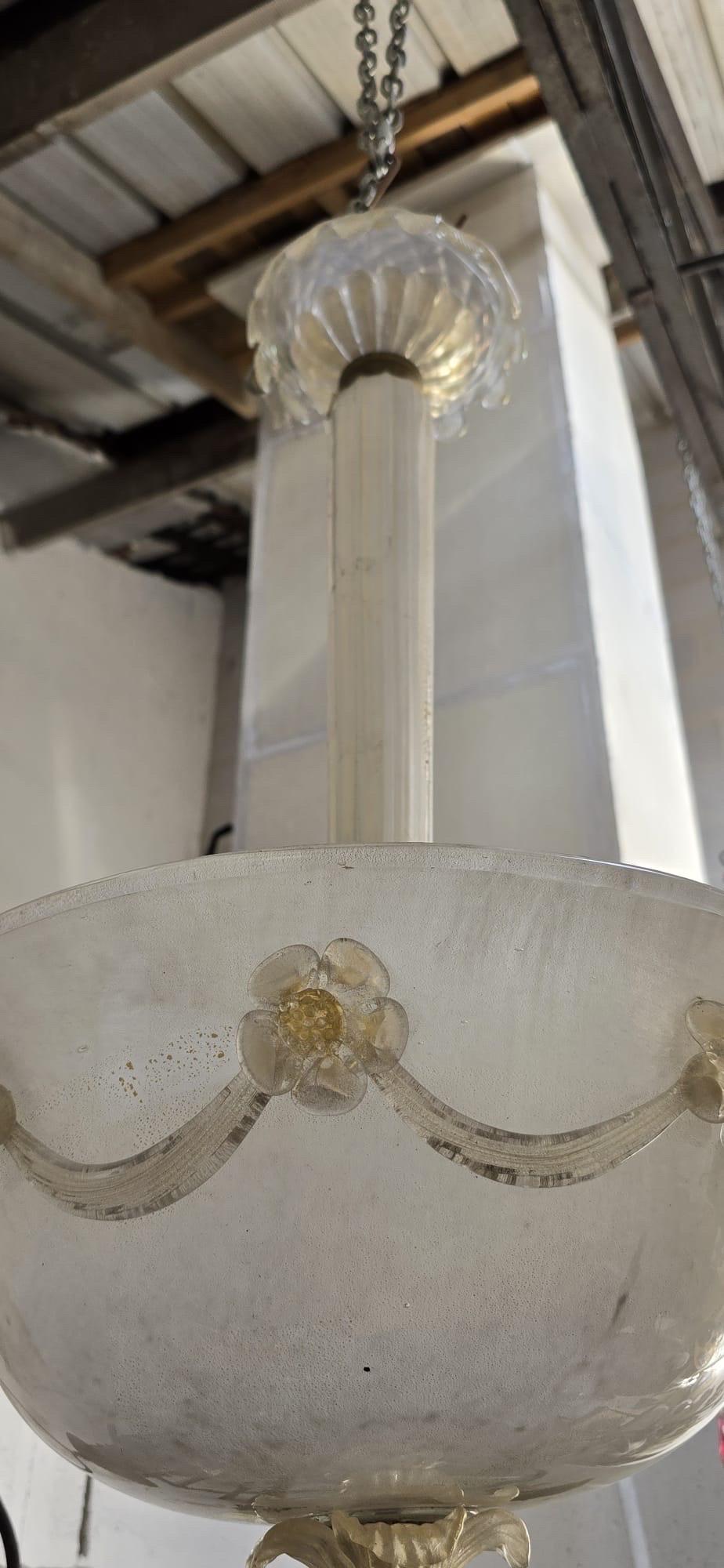 Other Murano chandelier For Sale