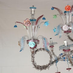 Murano Chandelier Glass, Italy, XX Century