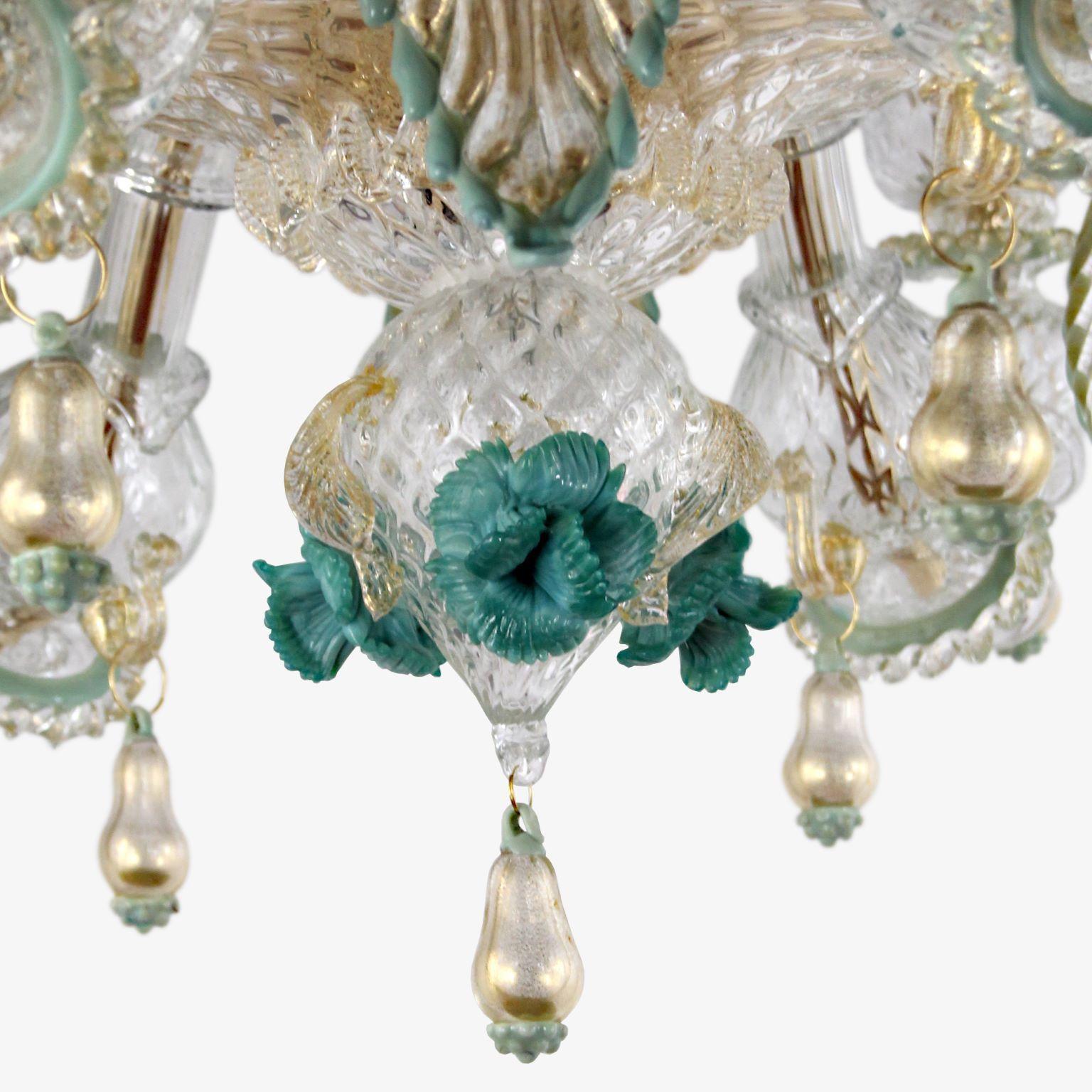 lustre baroque multicolore