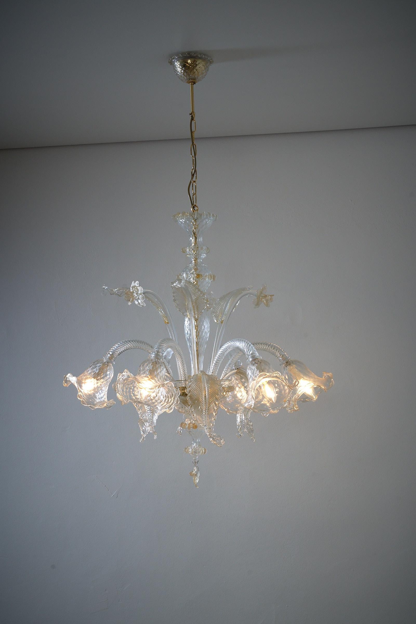 Murano Chandelier in very good condition.