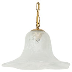 Murano Chandelier with Frosted Glass Shade, circa 1960s