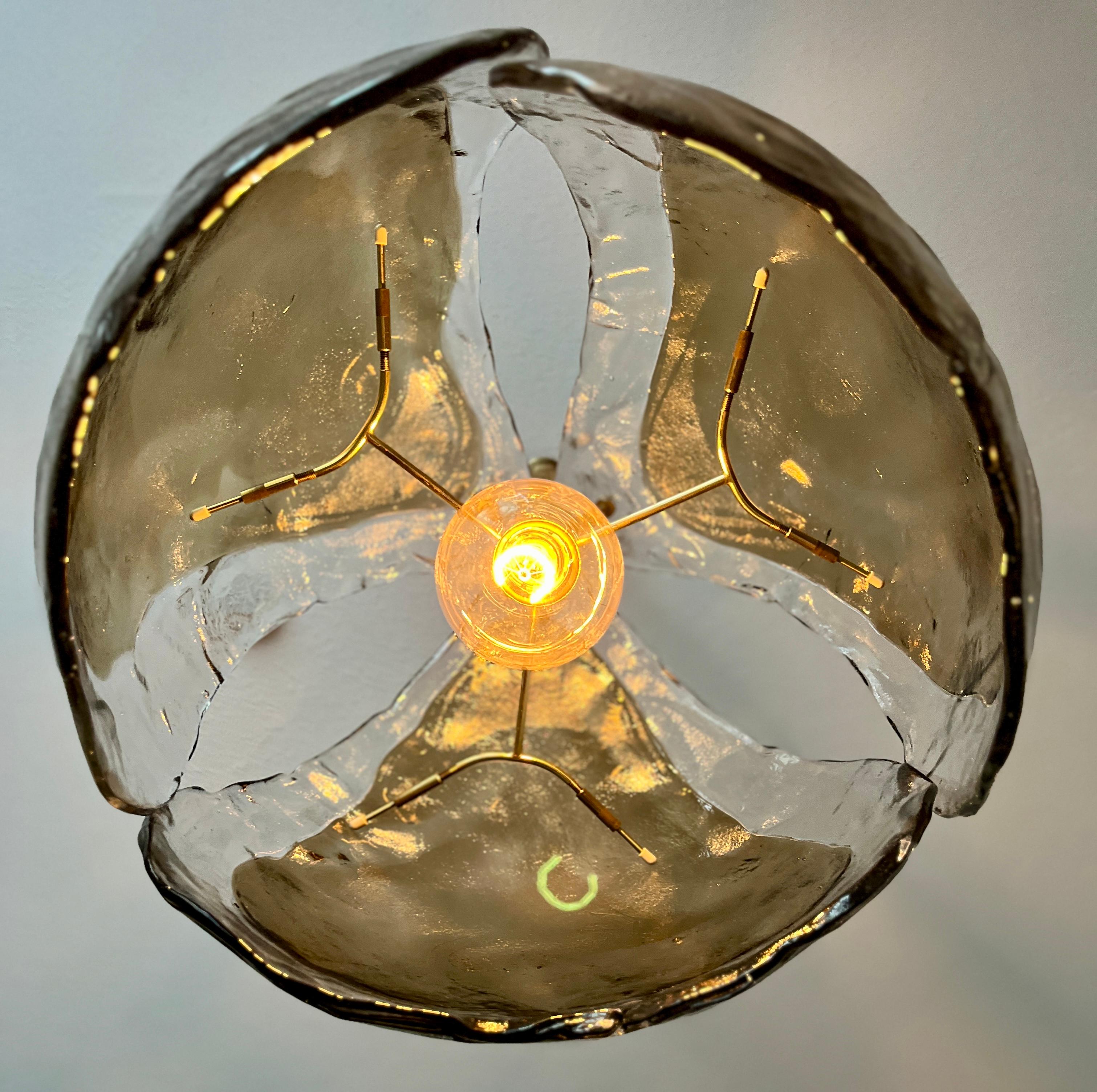 Mid-Century moderno Lampadari di Murano di Kaiser Leuchten in vendita