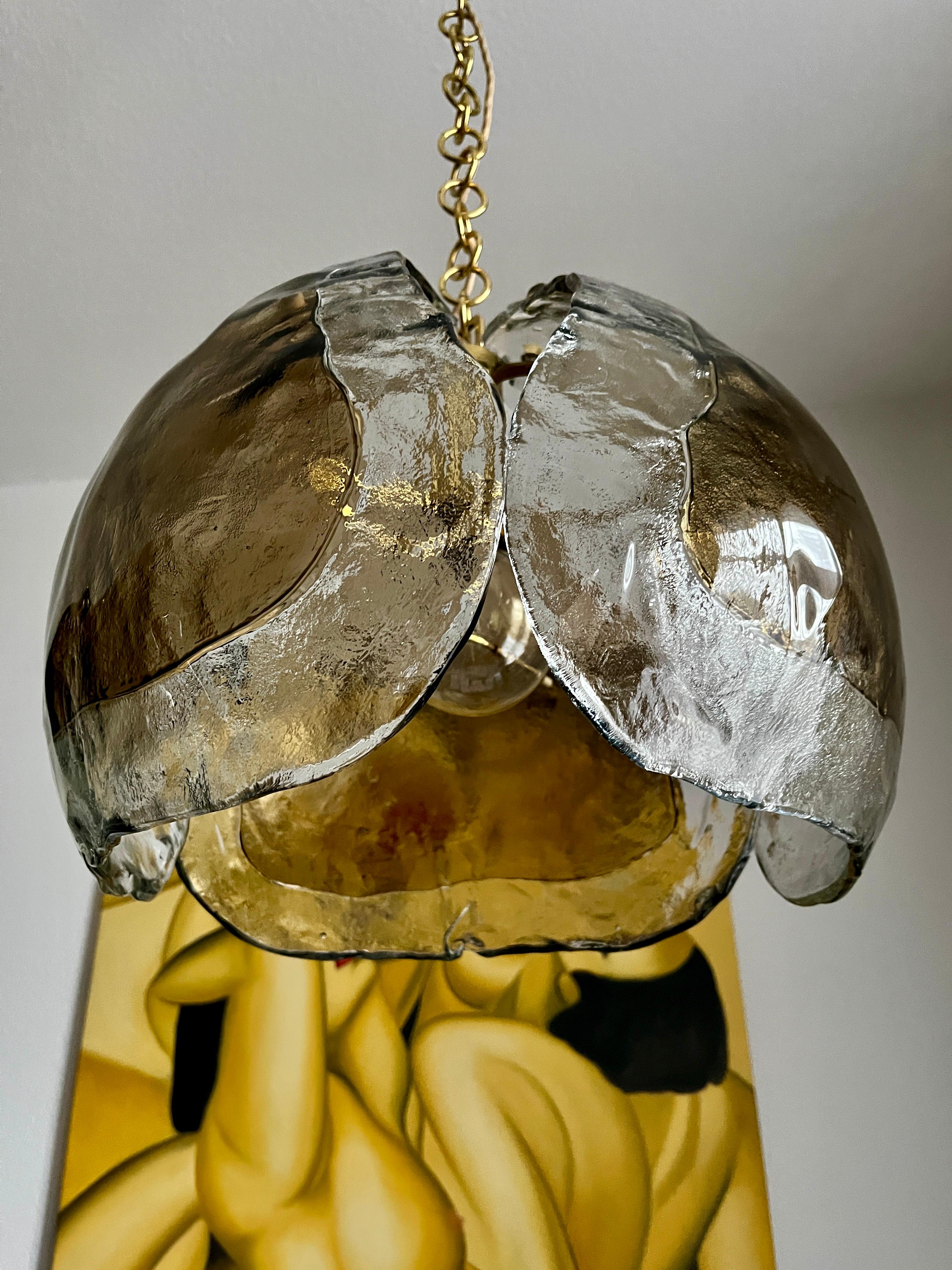 Metà XX secolo Lampadari di Murano di Kaiser Leuchten in vendita