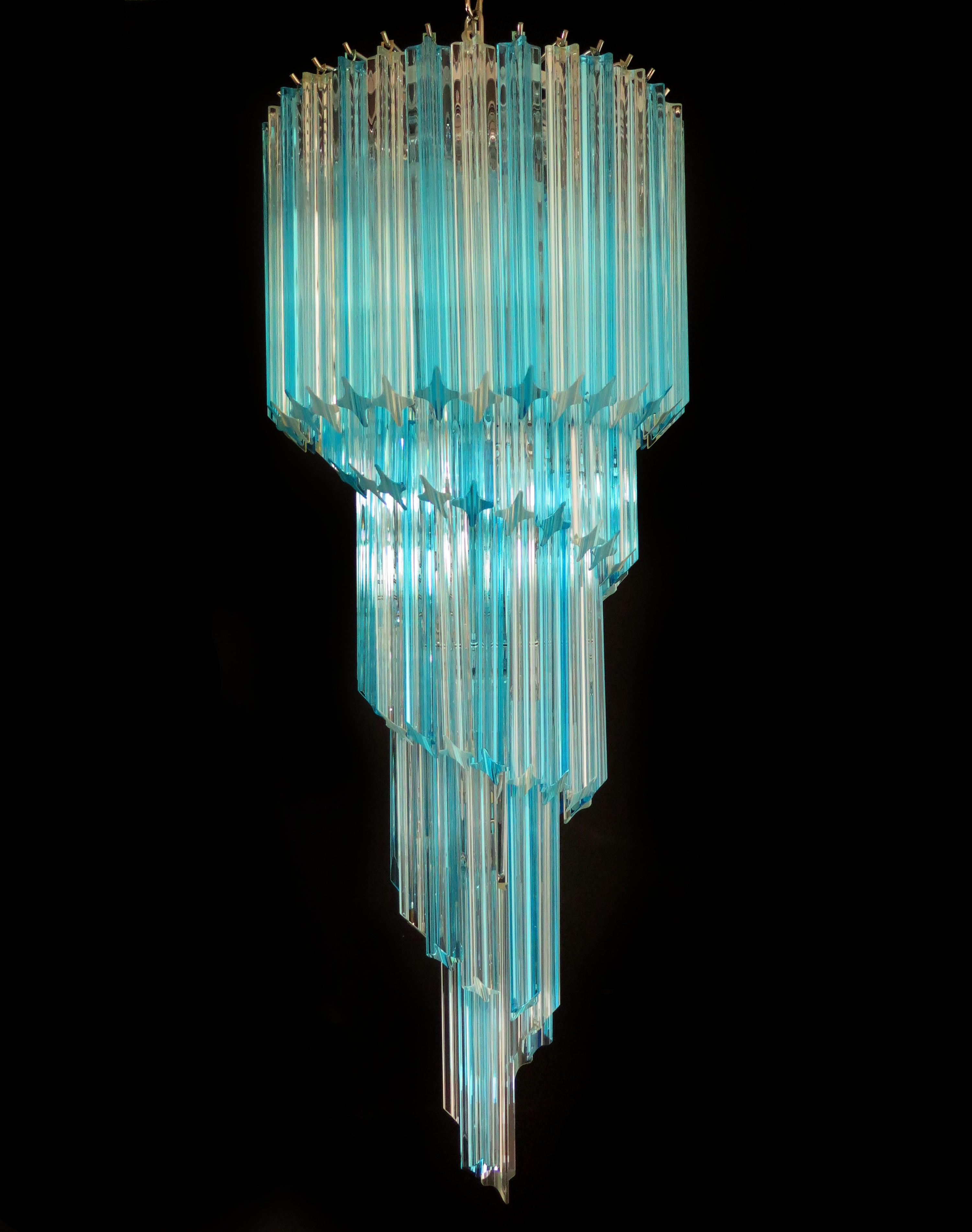 Murano Chandeliers Crystal Prism, Murano For Sale 1