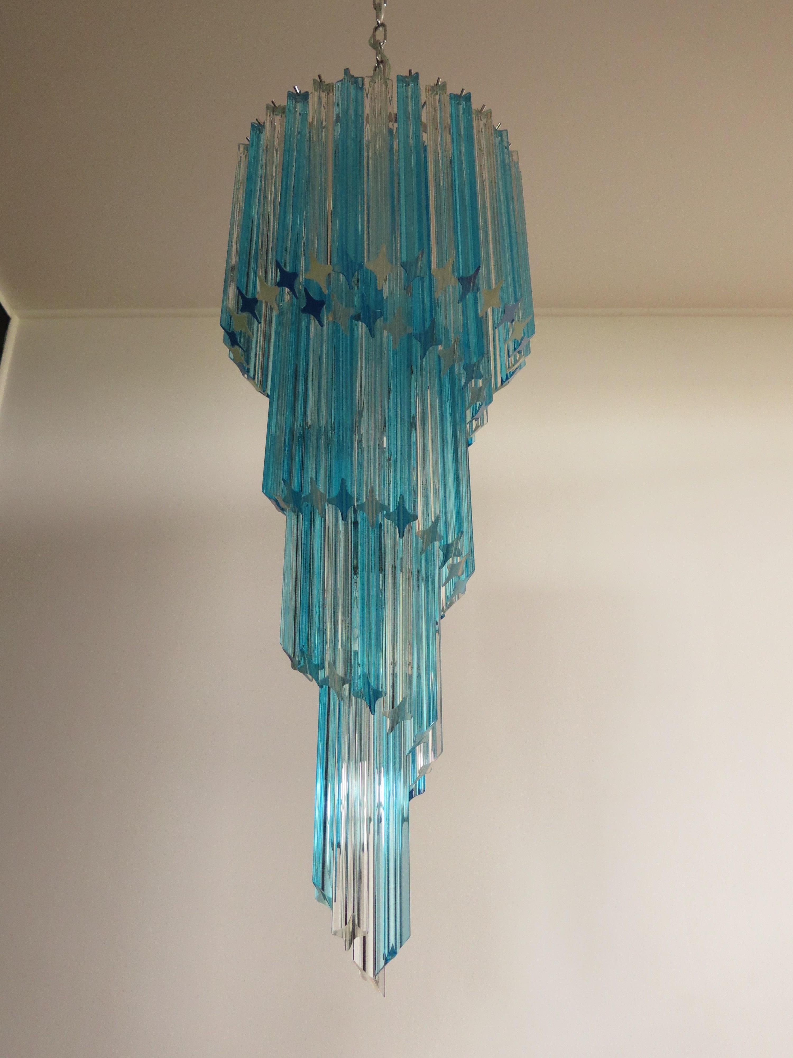 Murano Chandeliers Crystal Prism, Murano For Sale 3