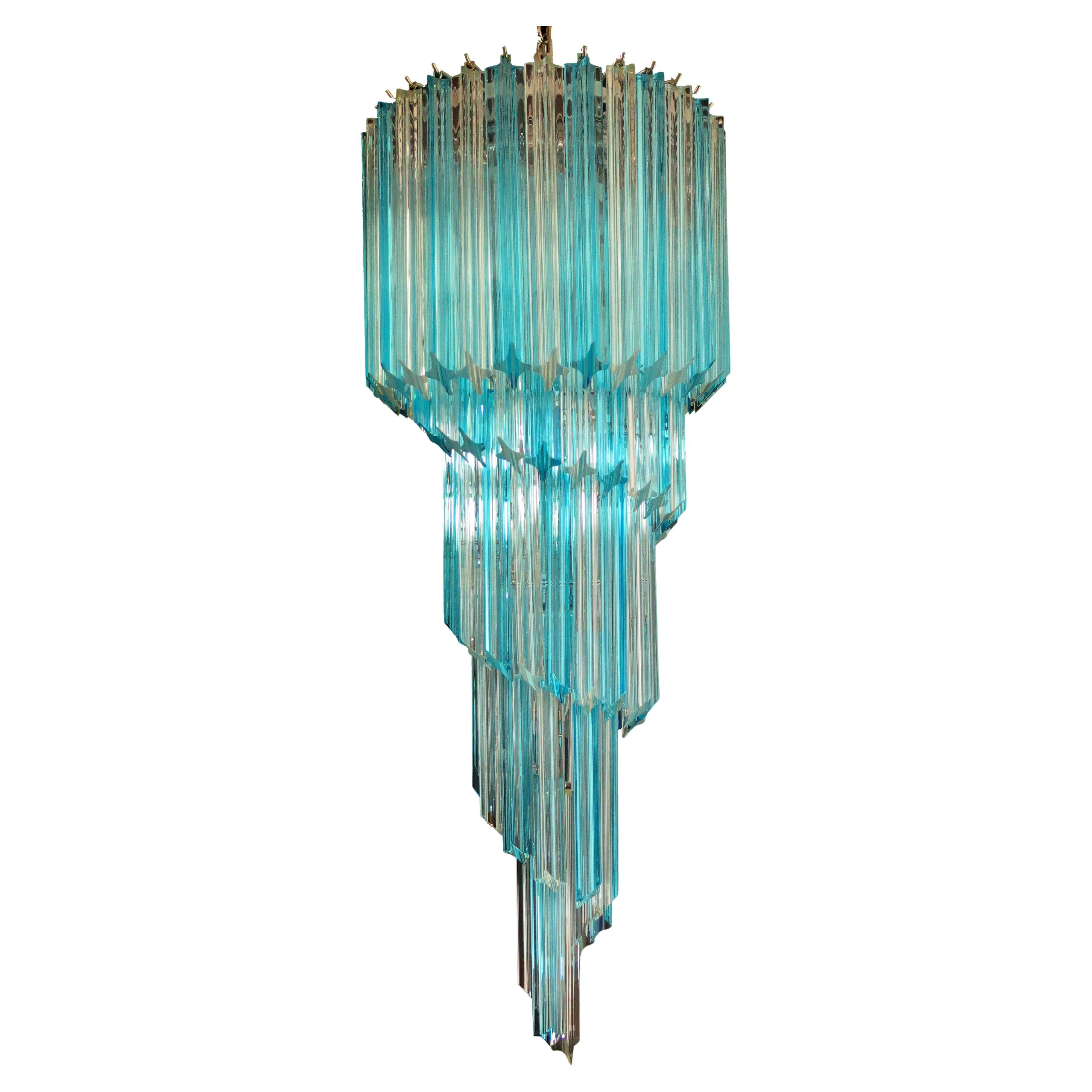 Murano Chandeliers Crystal Prism, Murano For Sale