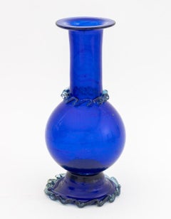 Murano Cobalt Blue Art Glass Articles, 4