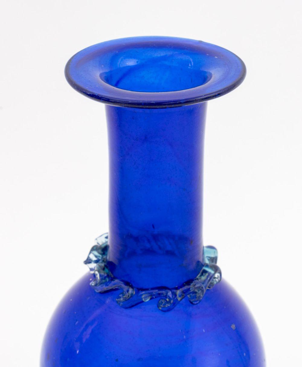 Murano Kobaltblaue Kunstglasartikel, 4 (Moderne) im Angebot