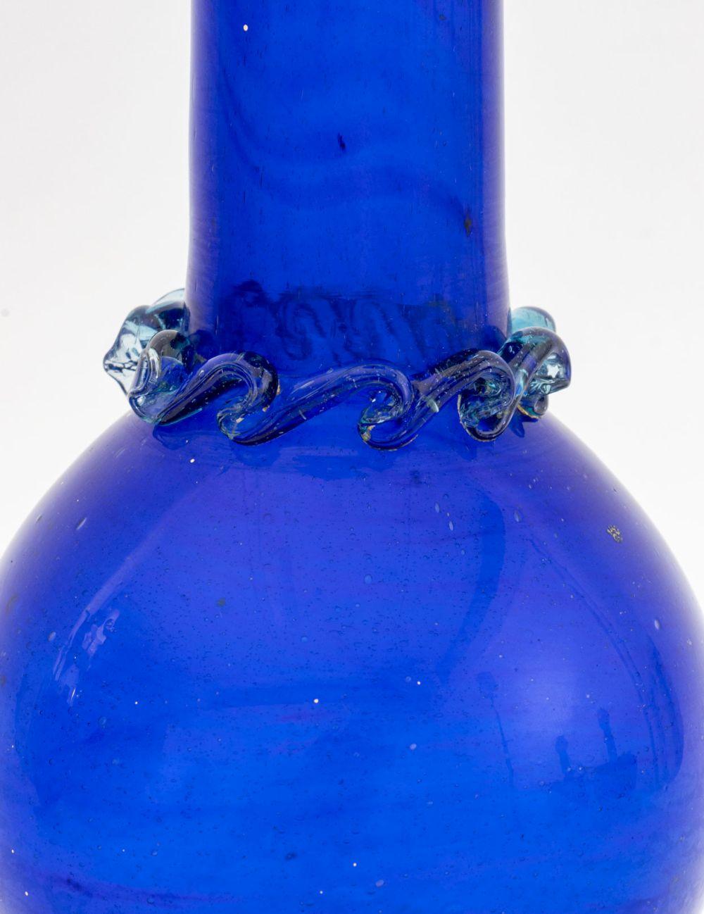 Murano Kobaltblaue Kunstglasartikel, 4 (Italienisch) im Angebot