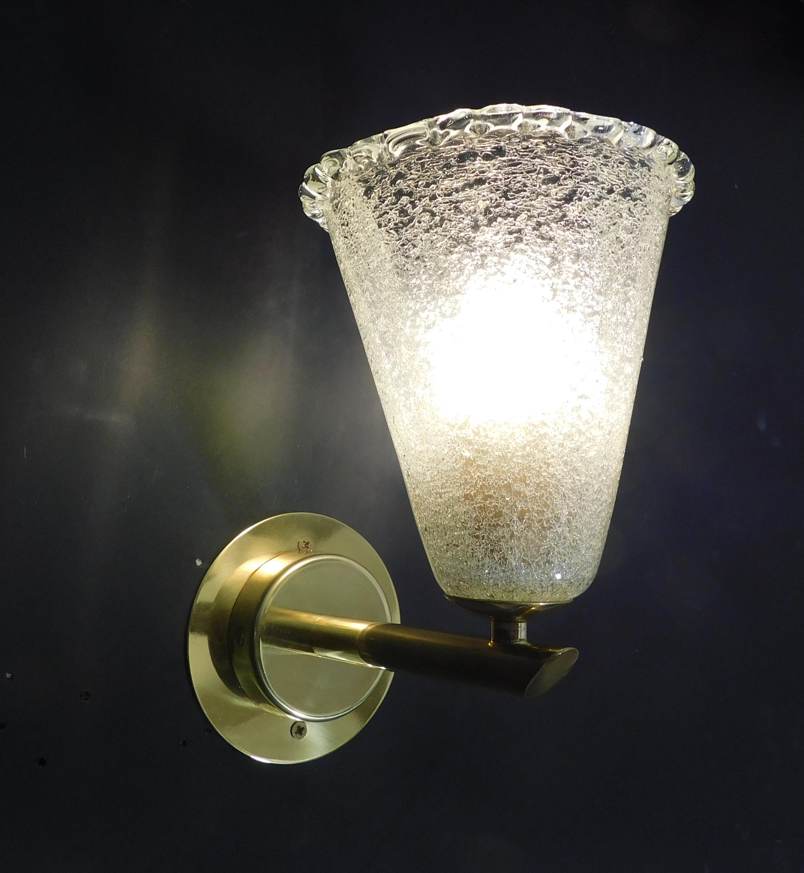 Lámpara de Murano con forma de cono de Barovier e Toso, 3 Disponibles en venta 2