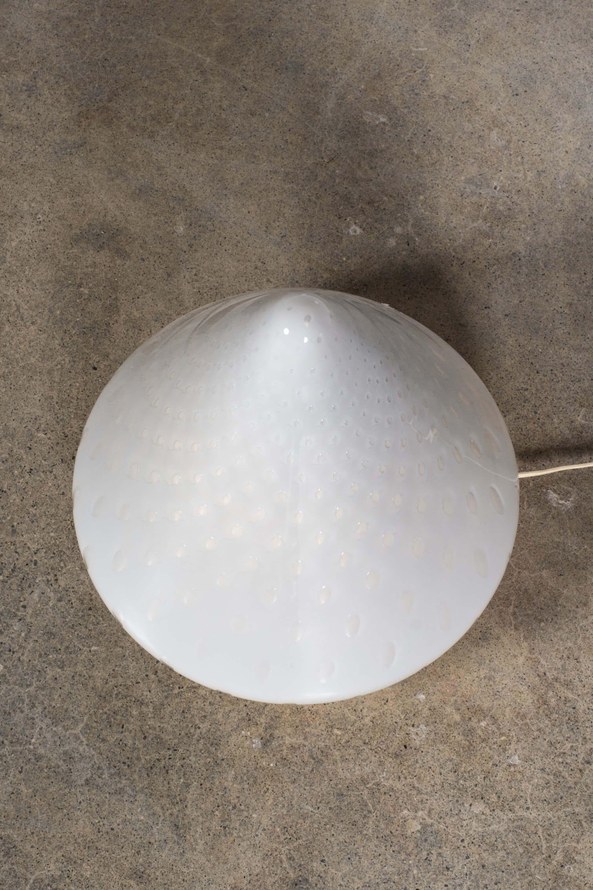 Murano Conical Lamp Italiano en venta