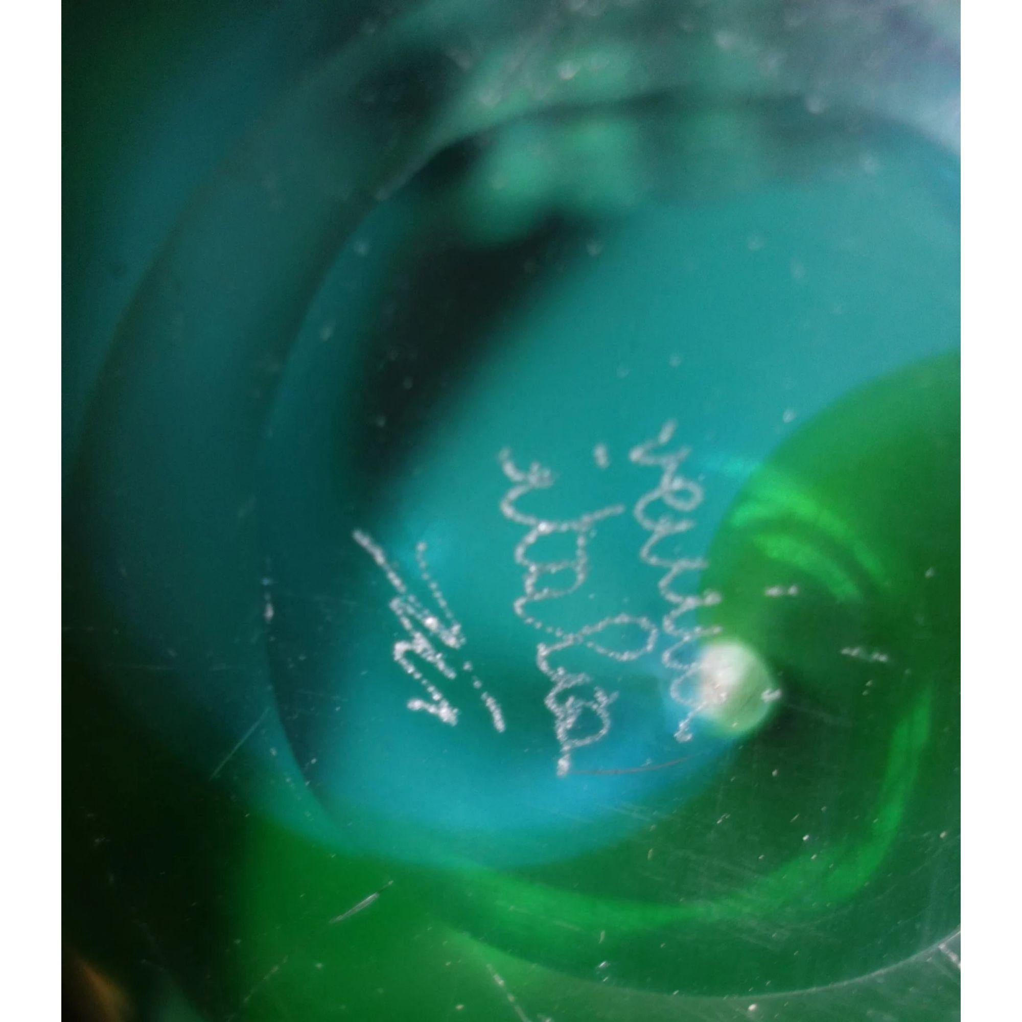 Vaso di Murano 'Coreano' di Tapio Wirkkala per Venini, 1966 In condizioni ottime in vendita a London, GB