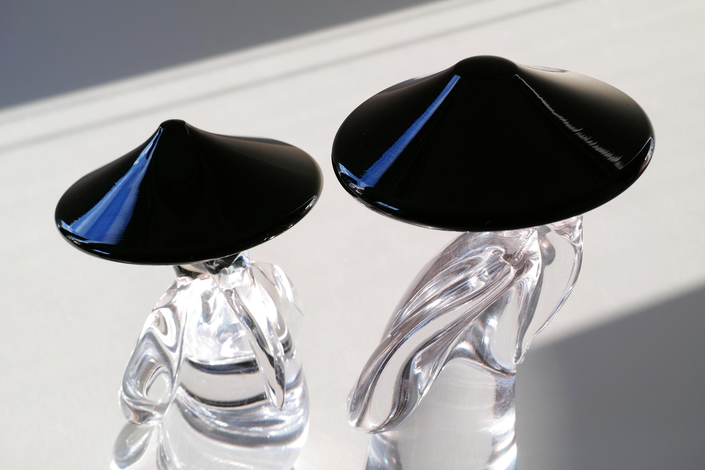 Esculturas Figurales Asiáticas de Cristal de Murano de Renato Anatra en venta 5