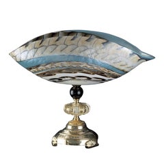 Venetian Curved Glass Centerpiece