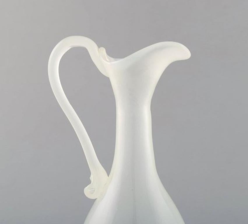 Mid-Century Modern Murano Decanter in Light Mouth Blown Art Glass, 1960s