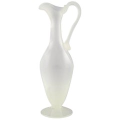 Decanter di Murano in vetro artistico soffiato a bocca, anni '60