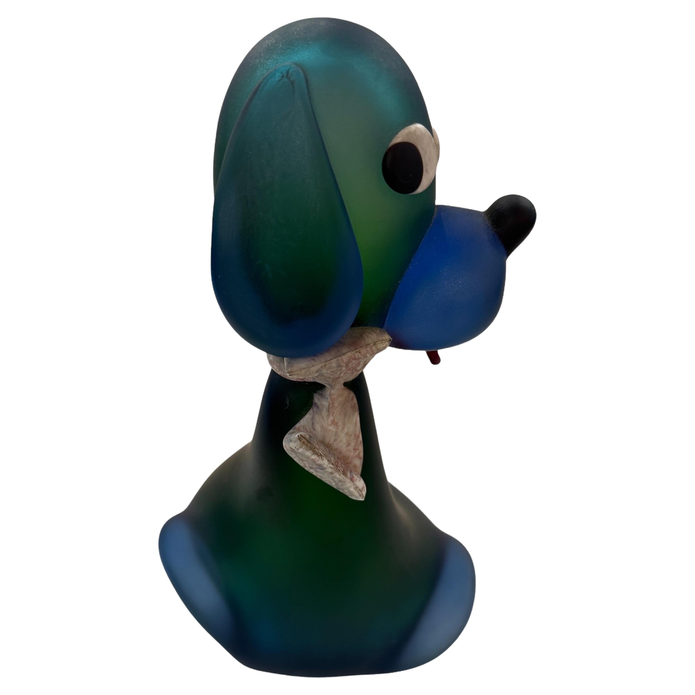 Murano Dog, 1940, Italian - Label : Artistic Vetro Murano Made in italy