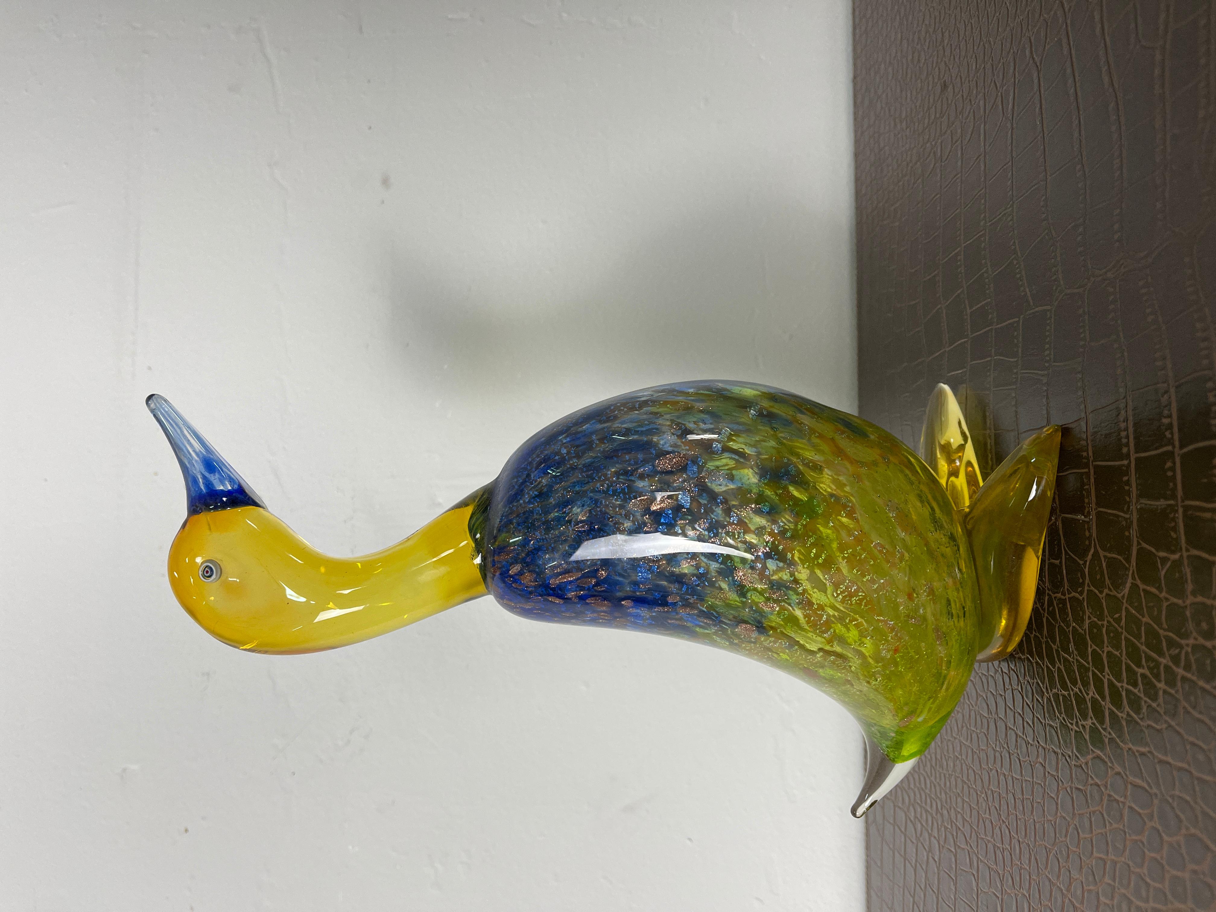 Glass Murano Duck