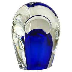 Murano Elephant Figurine by Gambaro e Poggi 1990s Italian Studio Art Glass