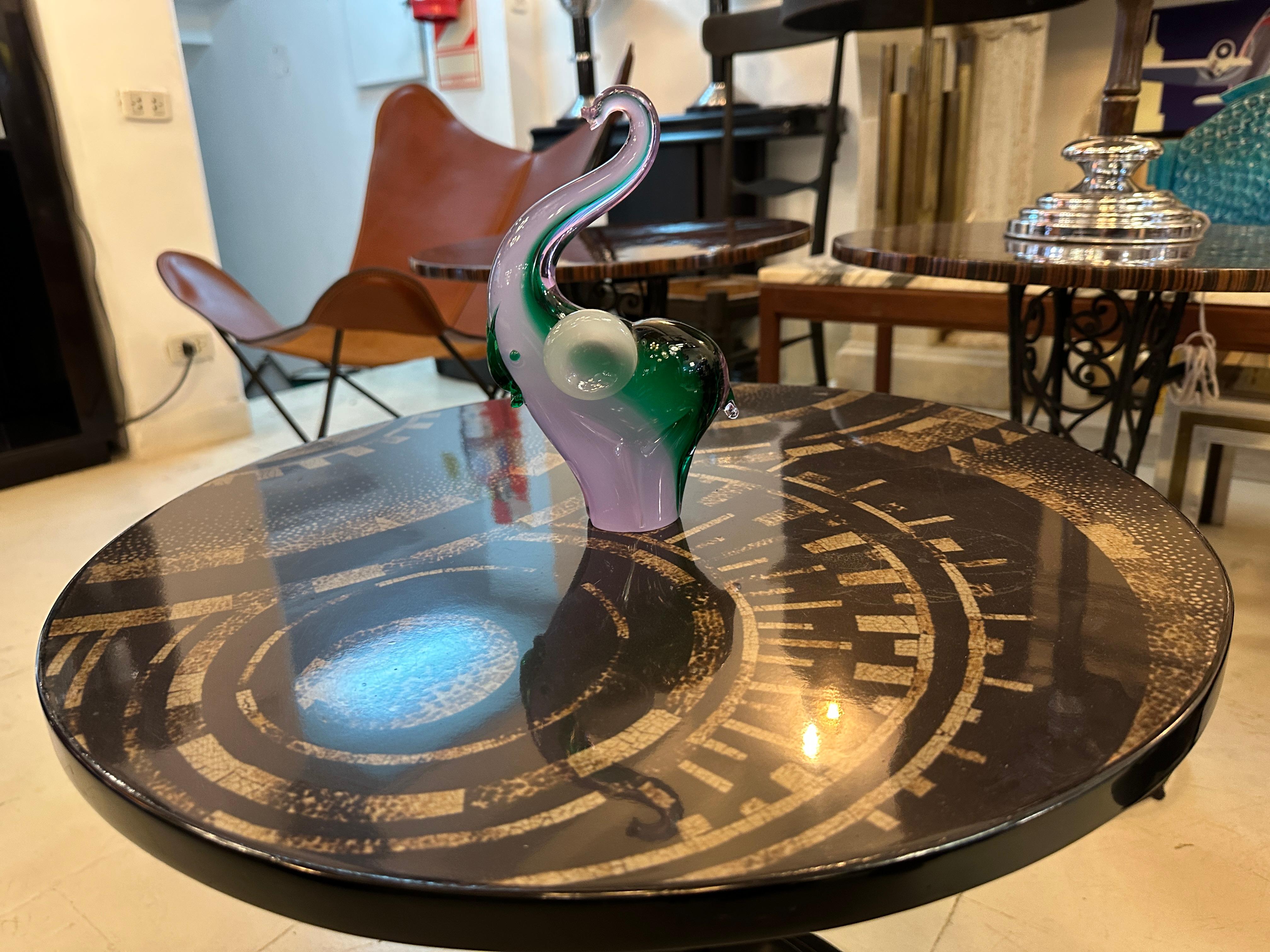 Elefante de Murano, italiano (etiqueta Caroli) en venta 4