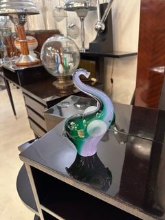 Murano Elephant, Italian (Caroli label)