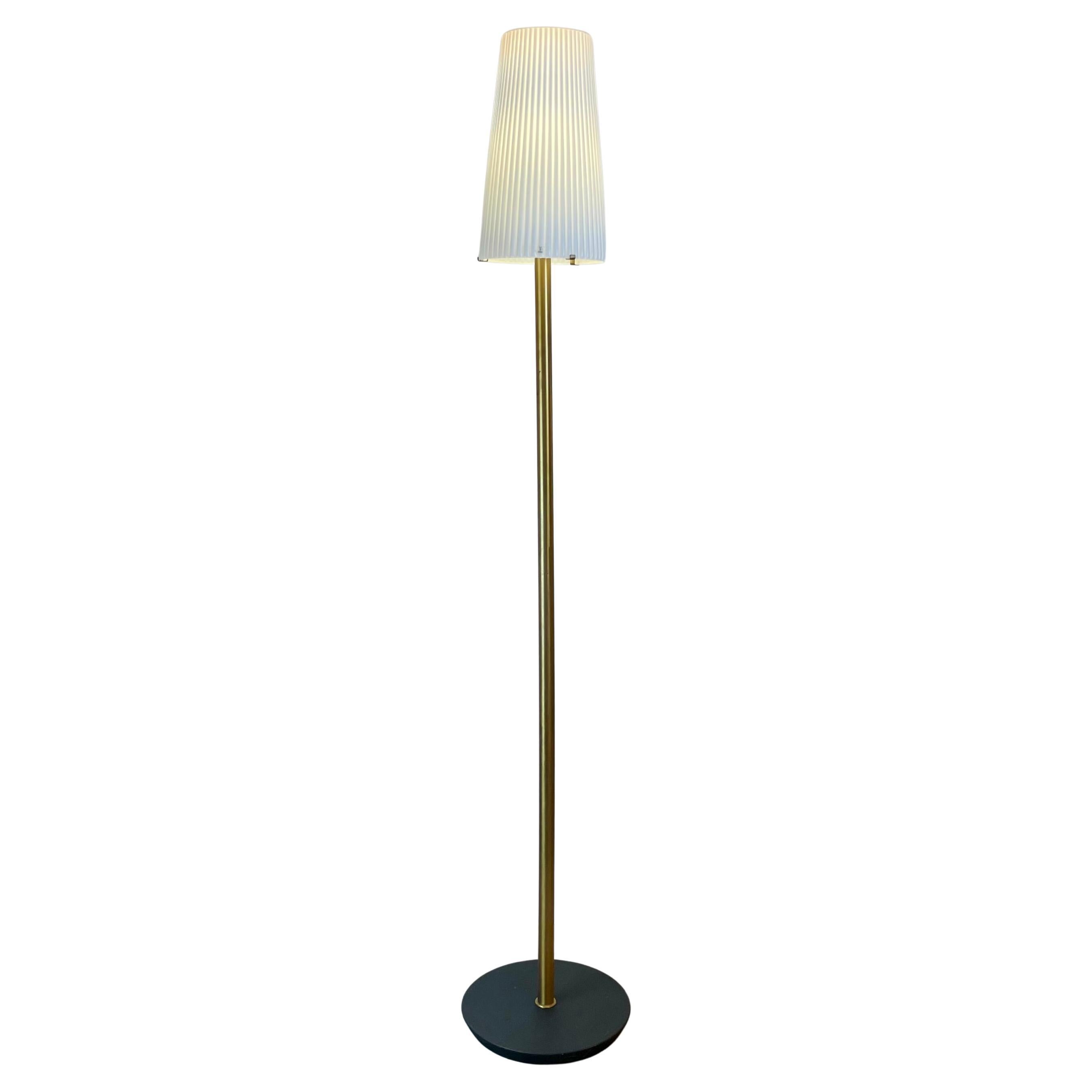 Vintage 1980s Murano Floor Lamp Attributed to A. Toso