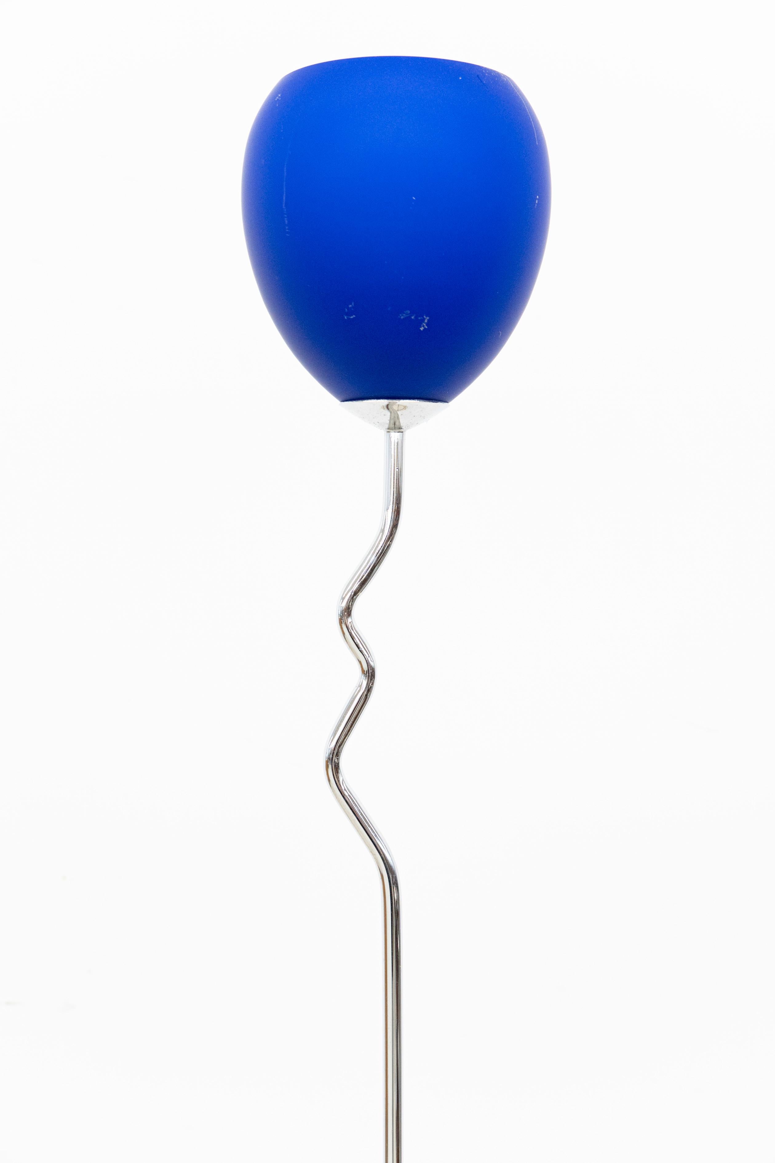 Glass Murano Floor Lamp 'Golf' by Renato Toso and Noti Massari For Sale