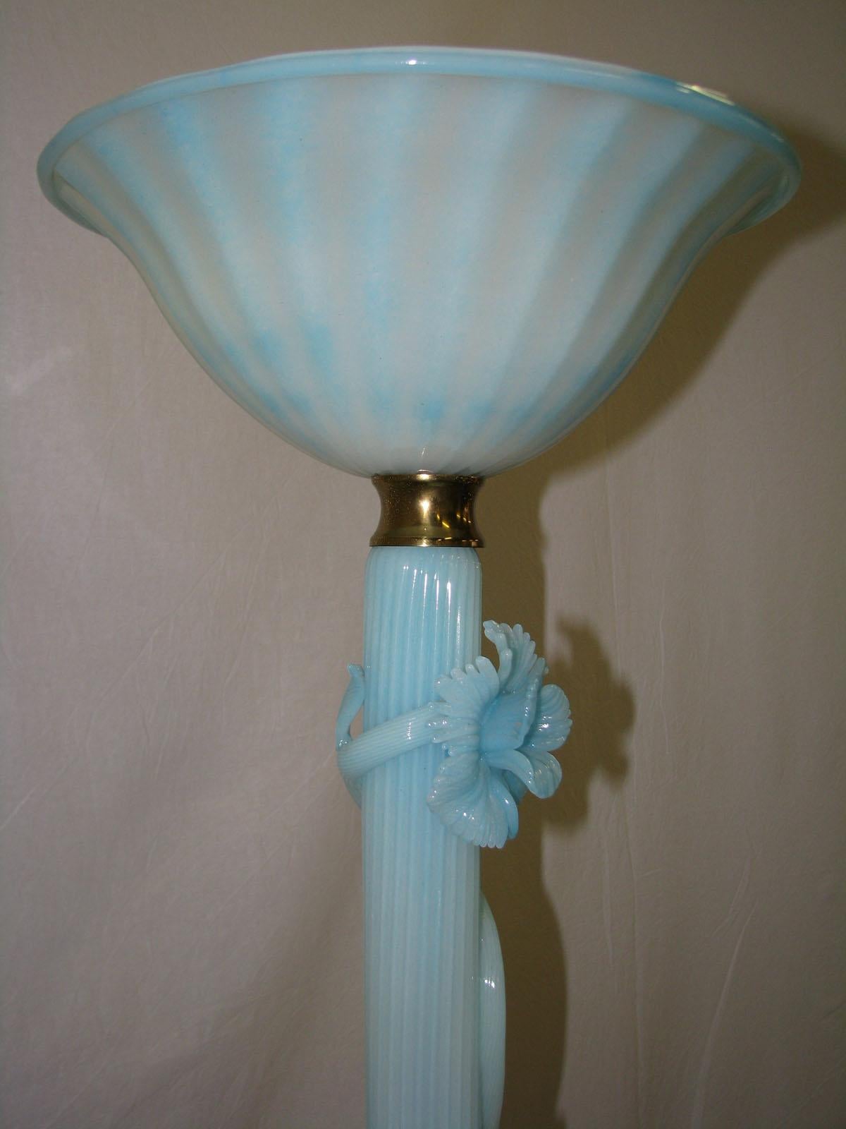 Murano Floor Lamp, Half of the 20th Century For Sale 1