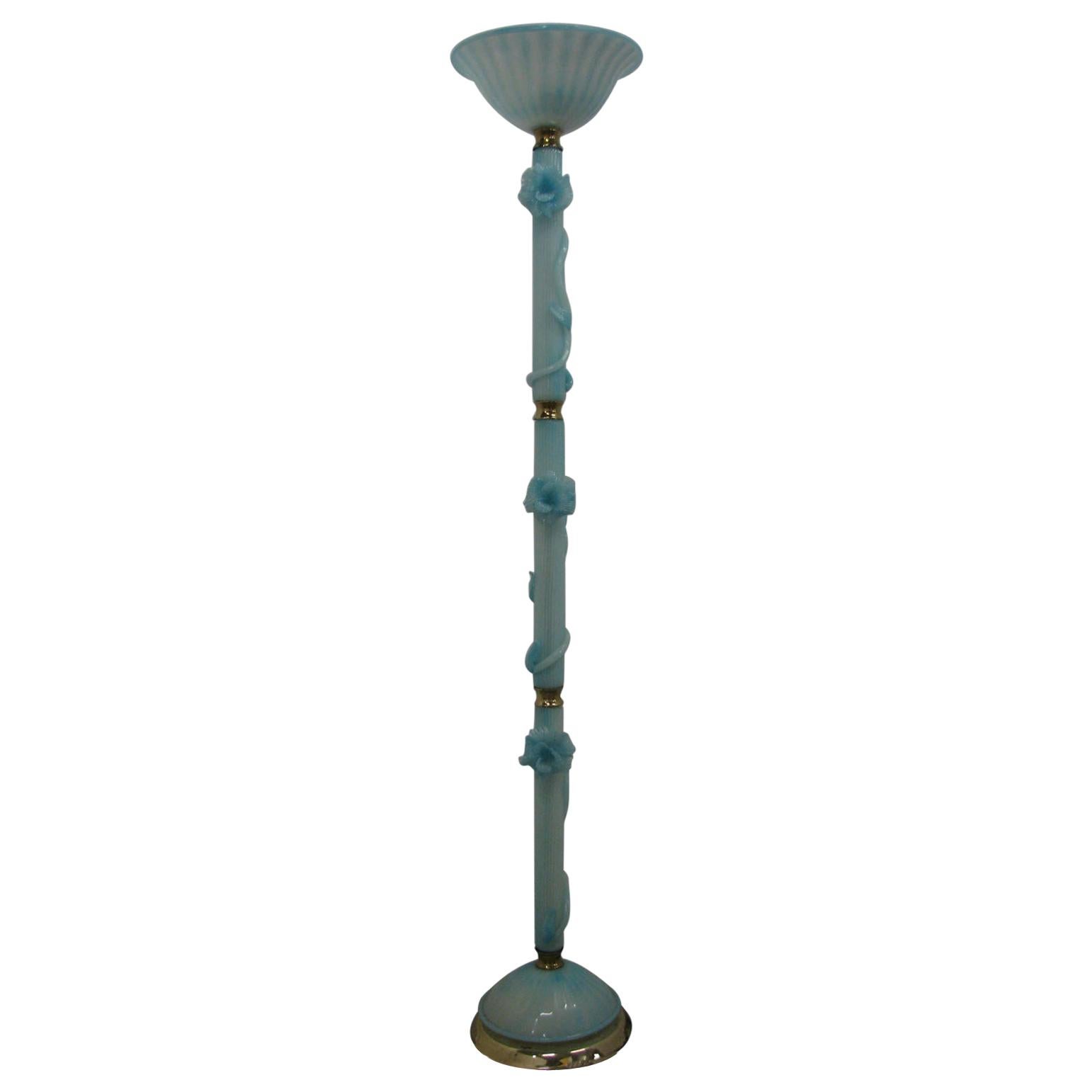 Murano Floor Lamp, Half of the 20th Century For Sale