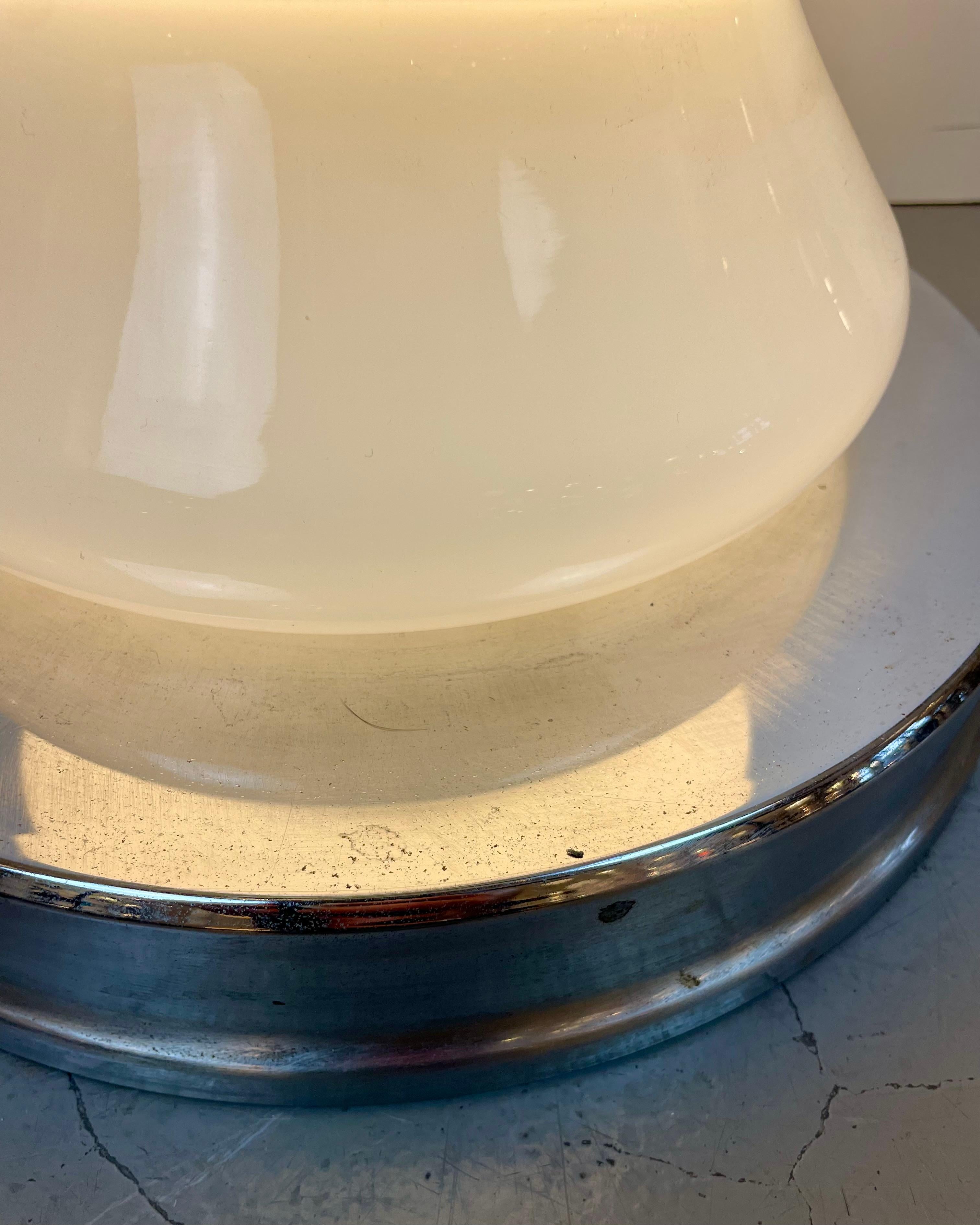 Lámpara de pie de Murano al estilo de Calo Nason para Mazzega, años 70 en venta 1