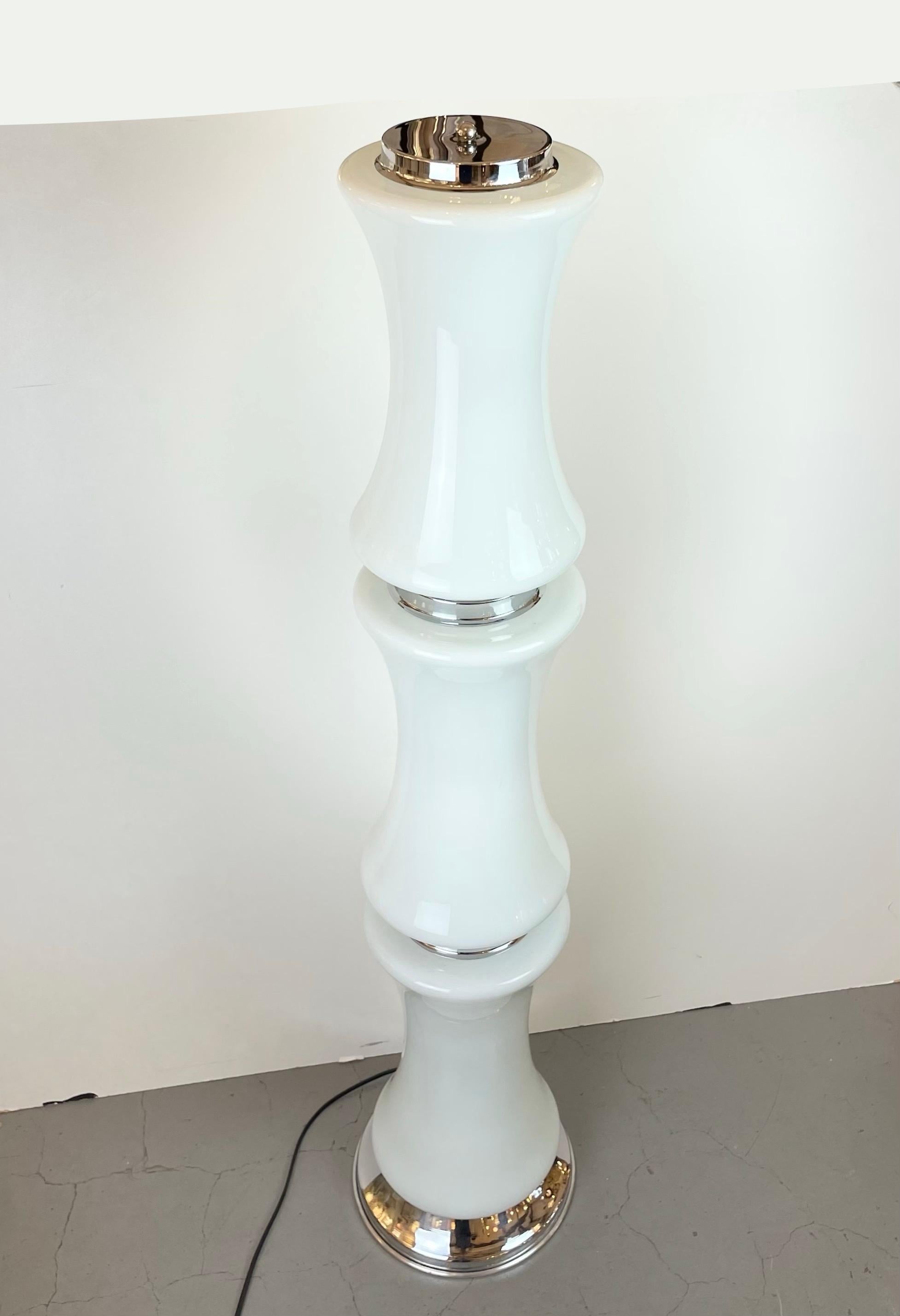 Lampadaire Murano dans le style d'A.I.Tronconi ou C.C., années 1970 en vente 3