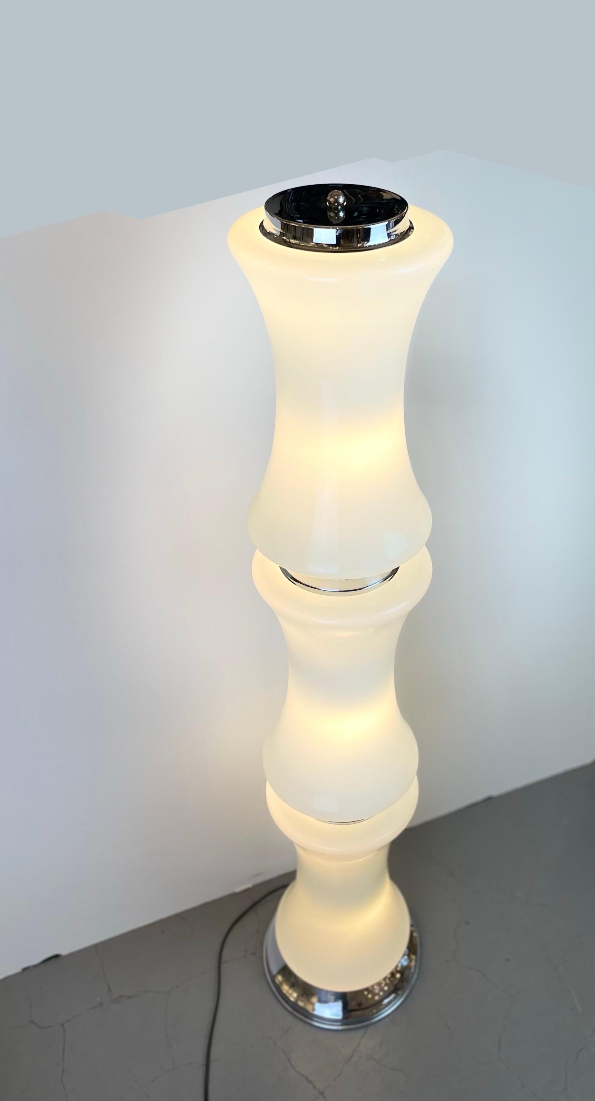 Lampadaire Murano dans le style d'A.I.Tronconi ou C.C., années 1970 en vente 2